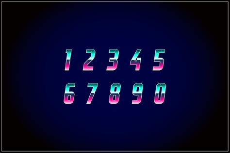 40+ Best Number Fonts for Displaying Numbers | Design Shack