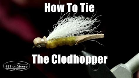 How to Tie an Easy Foam Grasshopper fly - YouTube