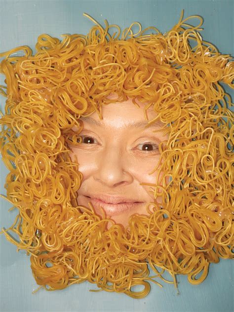 A Photographer Transforms Herself Into Ramen Noodles, Karl Lagerfeld, and Justin Timberlake's ...