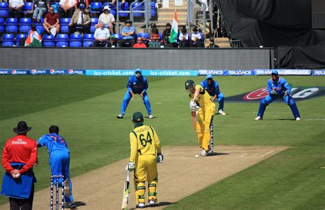 Australia v India, Cricket | ICC Champions Trophy Warm-up Ma… | Flickr