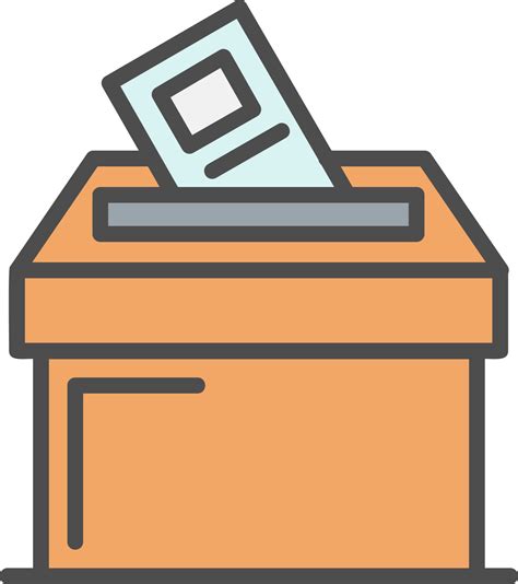 Ballot Box Vector Icon 16471238 Vector Art at Vecteezy