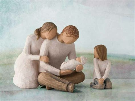 Willow Tree Family Grouping | Carved Figures by Susan Lordi