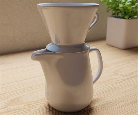 ArtStation - Ceramic Coffee Maker | Resources