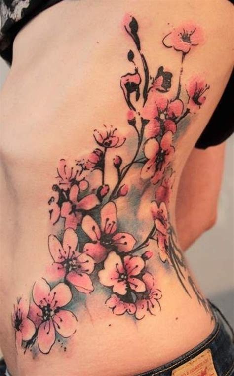 75 Trendy Cherry Blossom Tattoos, Ideas And Meanings - Tattoo Me Now