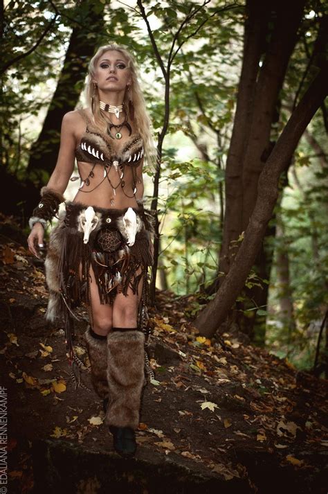 amazon warrior cave woman larp fantasy cosplay | Cosplay, Amazones, Kleding