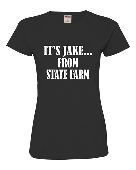 It S Jake From State Farm Deluxe Soft T Shirt 1557 | Jznovelty