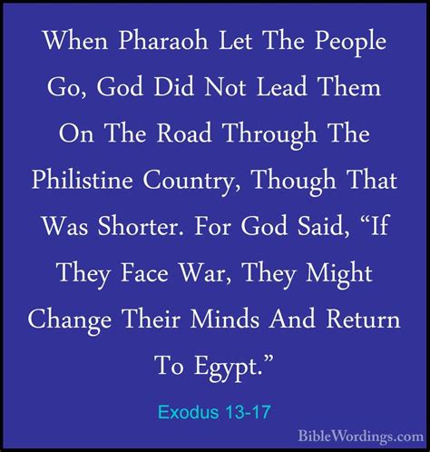 Exodus 13 - Holy Bible English - BibleWordings.com