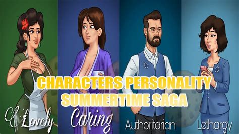 Characters Personality Summertime Saga | Summertime Saga All Characters Personality (Part 1 ...