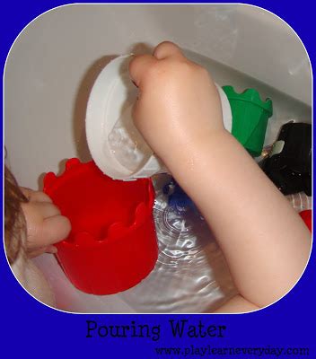 Pouring Water - Play and Learn Every Day