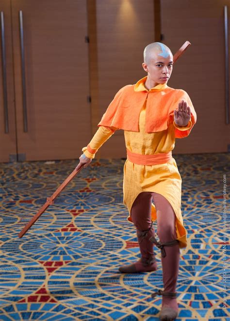 Avatar The Last Airbender Cosplay Aang - Costplayto