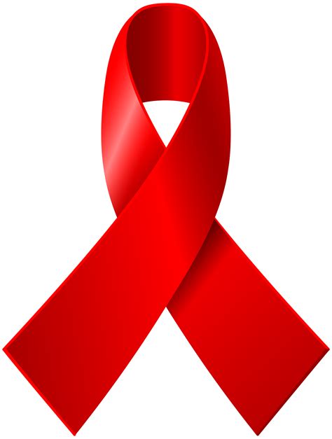 Red Awareness Ribbon PNG Clip Art | Fita png, Fitas da consciência, Png