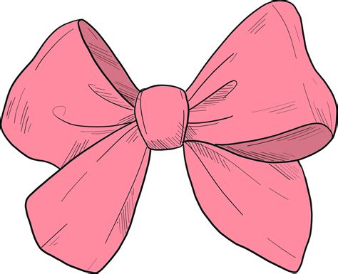 Pink Bow Png Clipart