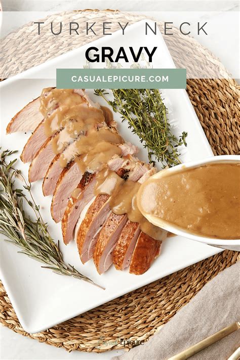 Turkey Neck Gravy | Casual Epicure