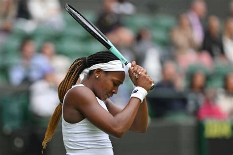 Coco Gauff upset by fellow American Sofia Kenin in Wimbledon first ...