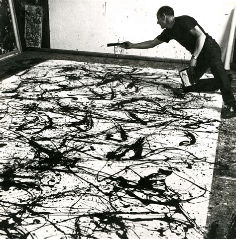 Jackson Pollock Willem De Kooning, Action Painting, Drip Painting ...