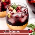 Red Christmas Sangria | Feast + West