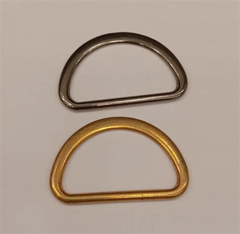 alloy Metal D Rings, For Garments & Bags, Size: 45 mm at Rs 5/piece in ...