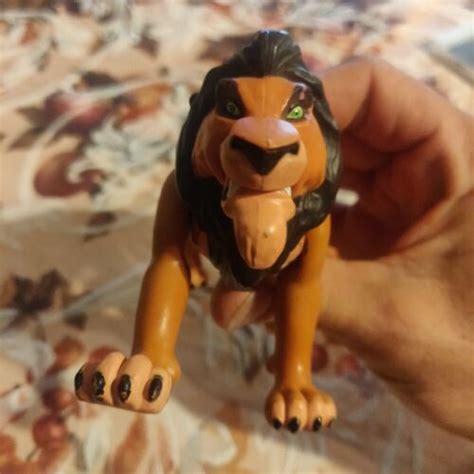 Vintage RARE Disney The Lion King Scar Fighting Action Figure 1994 | #4616763051