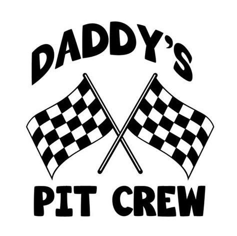Daddy's Pit Crew Father's Day SVG - DIGITAL DOWNLOAD in 2021 | Svg, Daddy, Pit crew shirts