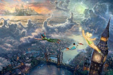 THOMAS KINKADE | Disney Paintings - ArtPeople.Net