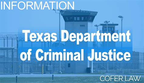 TDCJ Texas Prison Find Inmate Offender Search Online – Fort Worth ...