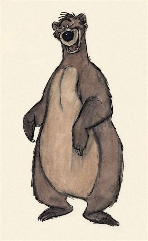 Baloo/Gallery - DisneyWiki | Jungle book disney, Disney concept art ...