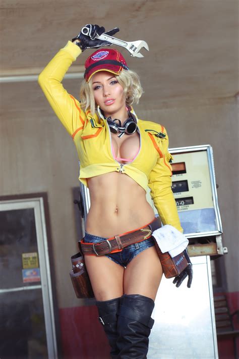 Cindy Final Fantasy cosplay from FFXV by liz katz by LizKatzOfficial on DeviantArt