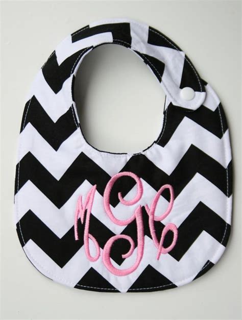 Personalized bib Monogrammed bib Baby by SouthernStyleStitche, $15.00 | Monogrammed bib ...