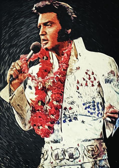 Elvis Presley Digital Art - Elvis Presley by Zapista Art Prints Quotes ...