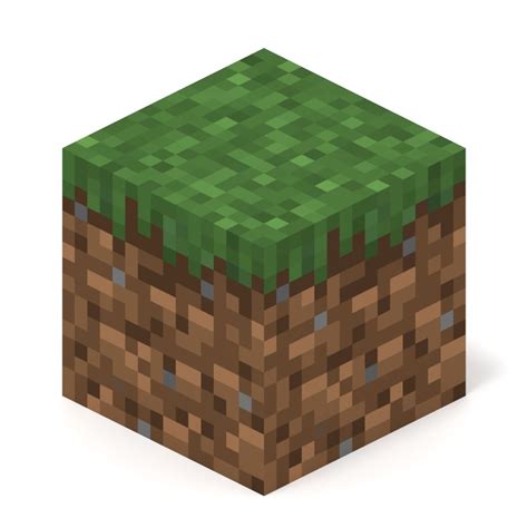 Grass Block Minecraft 3d Clipart 4077471 Pikpng | Images and Photos finder