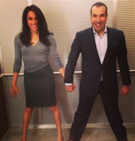 Meghan Markle and Rick Hoffman | Meghan markle suits, Meghan markle dress, Suits tv shows