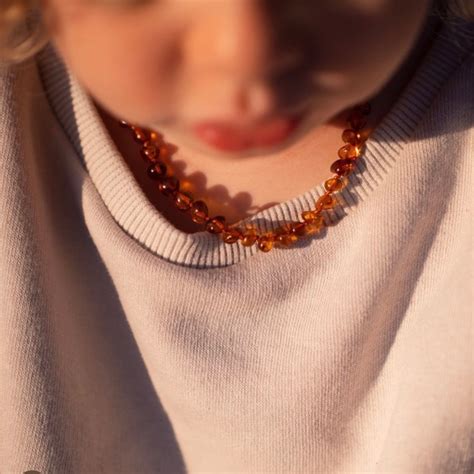 Baltic Amber Teething Necklace - Natural Teething Pain Relief – Eco Baby Planet