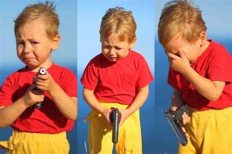 Kid crying with gun Template. ...... - Templates Bhayya | Facebook