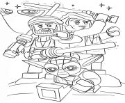 Lego Star Wars Coloring Pages Printable
