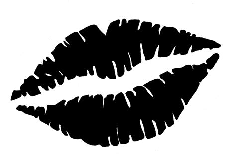 kissing lips clipart black and white 10 free Cliparts | Download images on Clipground 2024