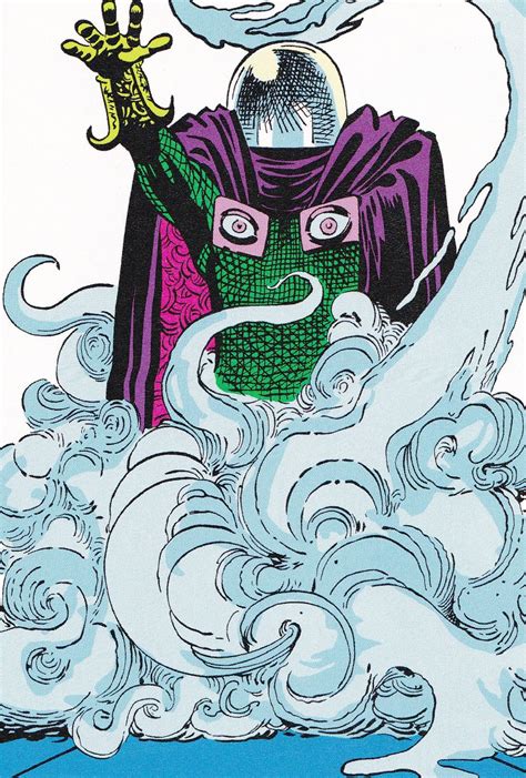 Mysterio by Steve Ditko | Mysterio marvel, Comic villains, Marvel villains