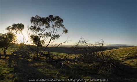 Mickleham, Victoria – Australia ‘Sunset over Farmland’ Photographed by Karen Robinson NB All ...