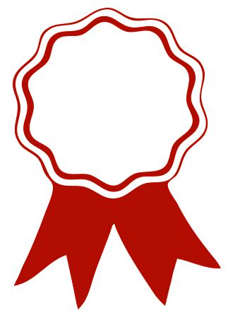 Golden Award Ribbon Award Ribbon Outline Png - Clip Art Library