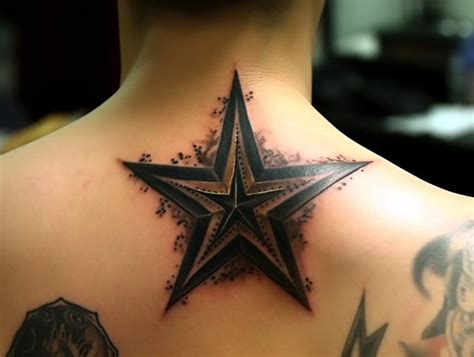 5 Point Star Tattoo Meaning & Symbolism (Water)