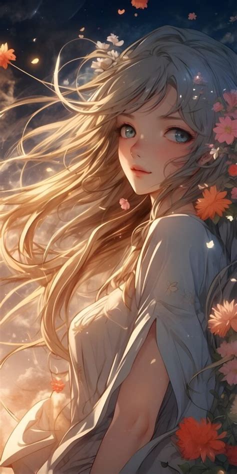 4k Anime Girl Beautiful looking Phone Wallpaper HD - MyWallpapers.in