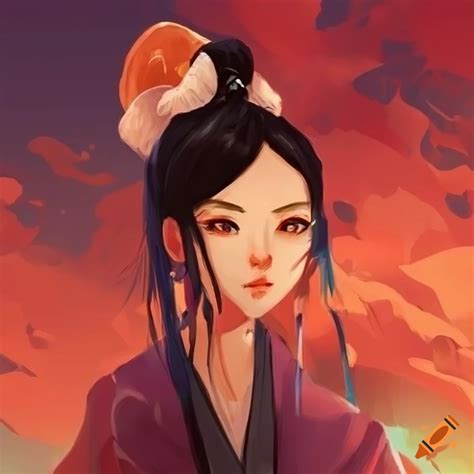 Digital illustration of wu-tang clan by loish