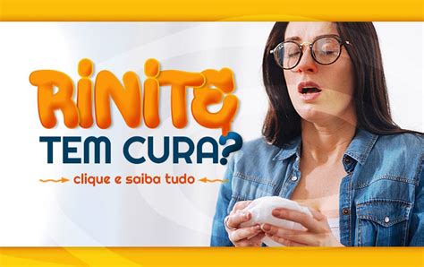 Rinite tem cura? - Clínica SepamClínica Sepam