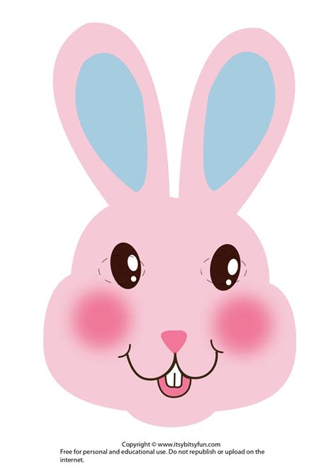 Bunny Face Printable