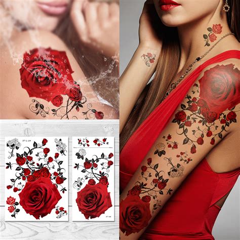 Rose Tattoo Arm Sleeve