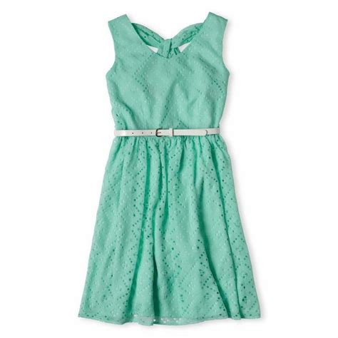 jcpenney - Disorderly Kids® Perforated Chiffon Dress - Girls 6-16 ...