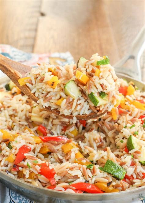 Vegetable Rice Pilaf - Vegetable Recipes