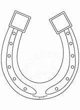 Horseshoe Coloring Page At GetDrawings  Free Download sketch template
