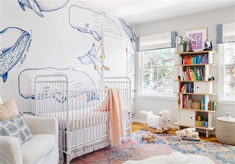 Katie Lowes Whale-Themed Nursery for Baby Girl | Havenly Blog | Havenly Interior Design Blog