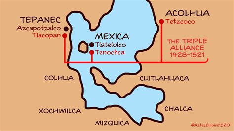 Aztec Empire on Twitter: "Tetzcoco was part of the Triple Alliance, and ...