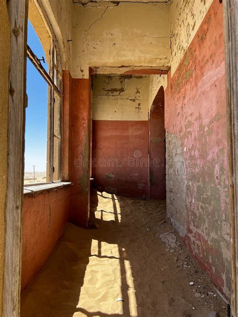 Abandoned City of Kolmanskop in Namibia. Ancient City, Sand in Desert ...